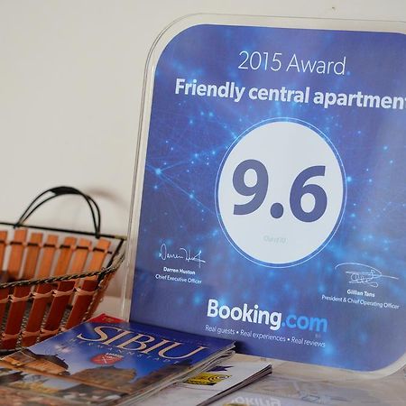 Friendly Central Apartment Sibiu מראה חיצוני תמונה