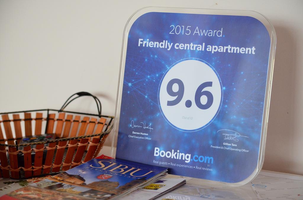 Friendly Central Apartment Sibiu מראה חיצוני תמונה